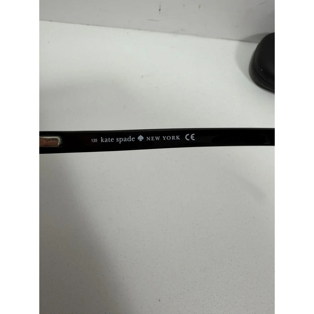 Kate Spade Shayla 0W33 Black Semi-Rimless‎ Cat Eye Eyeglasses Frames 51-17-135